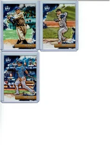 2019 Diamond Kings Baseball Cleveland Indians Team Set (3) Base Cards - Picture 1 of 1