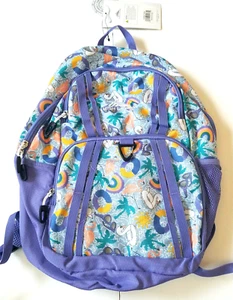 High Sierra Wilder 2.0 Neu mit Etikett Wasserabweisend Lavendel Sommer Print Rucksack - Bild 1 von 12