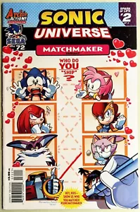 SONIC UNIVERSE Comic #72 Variant March 2015 SPARK OF LIFE 2 of 4 Bagged Board NM - Picture 1 of 3
