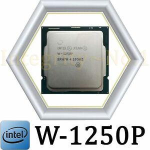 Intel Xeon W-1250P SRH7H 4.10GHz 6-Core 12-Threads 12MB LGA-1200 CPU Processor