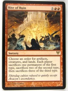 MTG Magic: The Gathering Cards: RITE OF RUIN: AVR - Picture 1 of 1