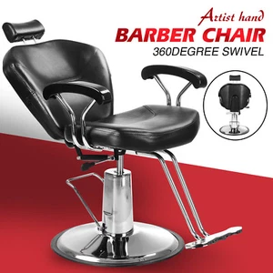 Reclining Hydraulic Barber Chair Styling Salon Beauty Shampoo Spa Equipment - Picture 1 of 9