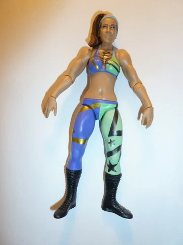 Bayley WWE basic action figure toy wrestler blue series 87 queen of hugs Mattel! Cover