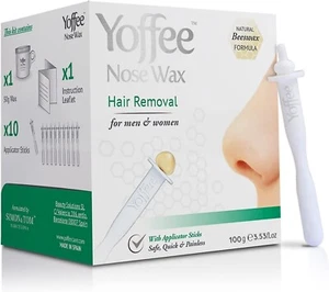 Original Yoffee Nose Wax Kit - Hair Removal Set - Männer Und Frauen - Nasenhaare - Bild 1 von 7