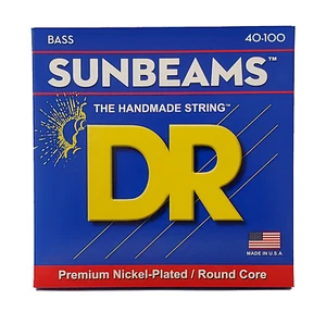 Cuerdas DR Sunbeam niquelado 4 cuerdas cuerdas cuerdas bajo luz 40-100 - Imagen 1 de 4