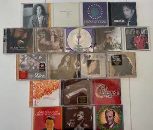 Lot of 19 CDs, Aerosmith Moody Blues Chicago Counting Crows Bob Dylan and more - Picture 1 of 4