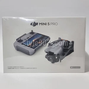Sin tarifas de EE. UU. - DJI Mini 5 Pro Fly More Combo Plus (batería X 3) con RC 2 - Imagen 1 de 3