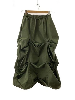 Falda Larga Enfold 24AW TUCK CIRCLE 36 Poliéster GRN Lisa 300HA231-2030 Usada Foto 1 de 4