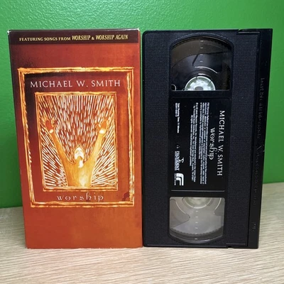 Used 2002 Vhs/case-Michael W. Smith Worship Christian Concert - Imagem 1 de 4