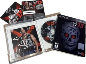 WWE 13 AUSTIN 3:16 EDITION PS3 PLAYSTATION STONE COLD Autograph RARE TESTED CIB - Picture 1 of 1