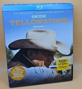 Yellowstone: Season 1 (Blu-ray, 2018) *NEW SEALED W/ Slipcover Bonus Content - Picture 1 of 3