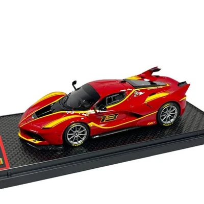 Modellino Auto BBR Models 1/43 Ferrari FXXK #13 Rosso Corsa Limited Edition - Immagine 1 di 4