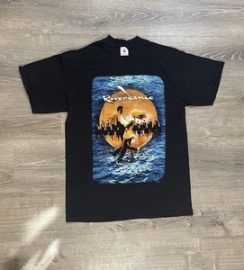 T-shirt vintage 1996 Riverdance taille L noir théâtre danse irlandaise step - Photo 1/8