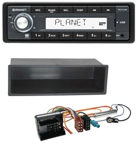 Continental USB MP3 AUX 1DIN Autoradio für Peugeot 207 307 Expert Partner - Bild 1 von 9