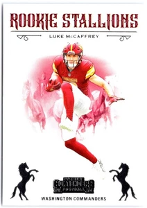 Luke McCaffrey Panini sports #20 Football Washington Commanders - Picture 1 of 2