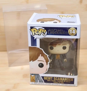 Funko Pop! Fantastic Beasts Crimes Grindelwald Newt Scamander #14 con protector - Imagen 1 de 7