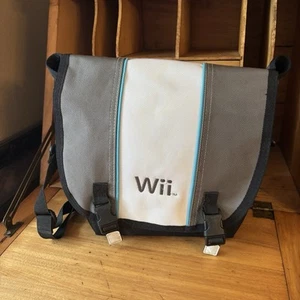 Nintendo Wii Console Messenger Bag Travel - Storage Carrying Case ALS Industries - Picture 1 of 4