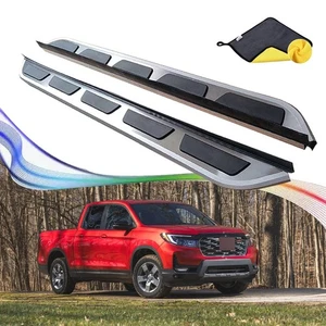 Fit Honda Ridgeline 2017-2026 Running Boards Side Step Pedals Nerf Bar W/Bracket - Picture 1 of 13