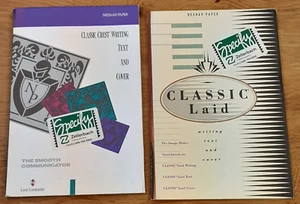 lotto 2 brochure campione cartacee Neenah swatches pubblicità 1989 e 1991 - Foto 1 di 24