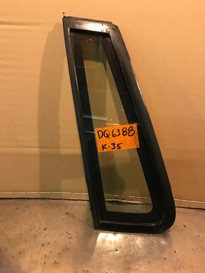 1982-1988 PONTIAC 6000 CUTLASS CIERA 4 DOOR DRIVER REAR QUARTER GLASS 6388  Foto 1 de 1