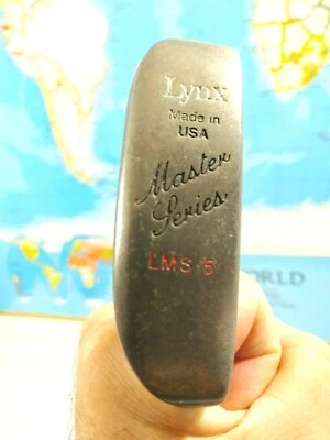 Lynx Master Series LMS 5 GOLF PUTTER MADE IN U.S.A. STEEL SHAFT LONG 34" 15/16 - Image 1 of 4