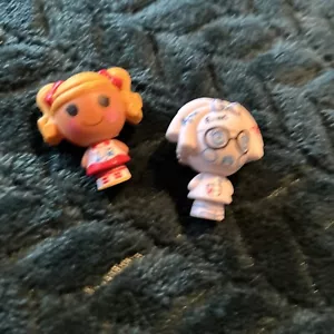 Lalaloopsy Tinies Figures Pair. Spot Splatter And One Other - Picture 1 of 9