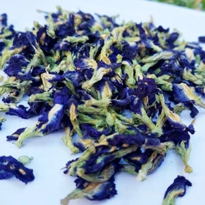 Dried Blue Butterfly Pea Flower Ternatea Clitoria Caffeine Free Herbal Tea 200g - Picture 1 of 12