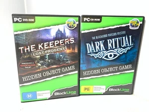 Juego de objetos ocultos para PC The Keepers Lost Progeny & Dark Ritual en muy buen estado - Imagen 1 de 2
