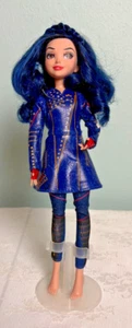2014 Disney Descendants Evie Muñeca Pelo Azul Ojos Marrones Vestido Original Hasbro - Imagen 1 de 5