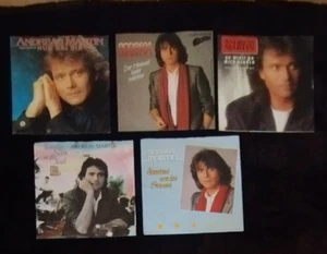 SB113: 5x Andreas Martin 7" Singles VG VG+ Sammlung Jukebox Party Schlager - Bild 1 von 1