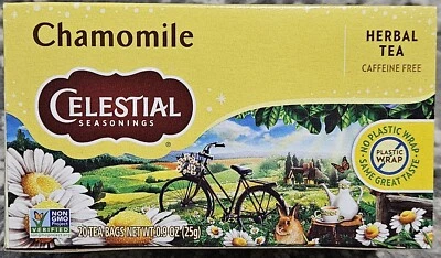 Té de hierbas de manzanilla condimentos celestiales - (caja de 20 unidades) Foto 1 de 4