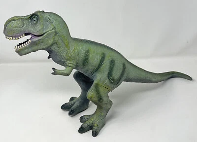 Maidenhead Tyrannosaurus TRS Toys R Us Rubber Dinosaur  18" Large T1208A Used - Image 1 of 4