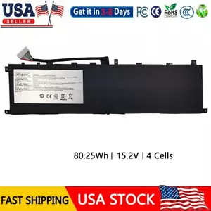 BTY-M6L Battery for MSI GS65 GS75 Stealth Thin8SE 8SF 8SG 9SD 9SE 9SG Modern 8RC - Picture 1 of 3