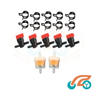 Inline Fuel Tap Kit Fuel Filter For Lawn Mover Briggs & Stratton Honda Kawasaki - Picture 1 of 9