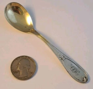 E.A. Tyler New Orleans Southern Sterling Silver "Olive" Pattern EGG SPOON - Picture 1 of 10