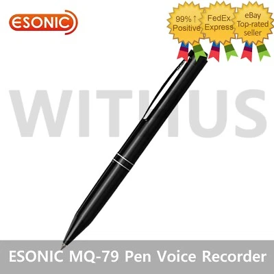 ESONIC MQ-79 Pen Voice Recorder 4GB Ultra Compact One-touch Recorder - Image 1 of 4