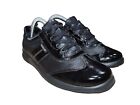 Mephisto Women's Air-Jet Runoff Black Patent Leather Sneakers Size 10