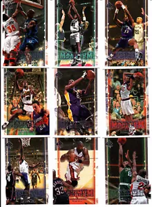 1999-00 SP Authentic Maximum Force Basketball Complete Set - Kobe,Iverson - Picture 1 of 7