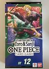 ONE PIECE CARD GAME - ZORO AND SANJI - ST12 STARTER DECK ENG ON HAND
