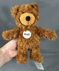 Steiff Charly Schlenkerteddy 23 Brown Teddy Bear Plush 012891 New w/ Tags 9.5" - Picture 1 of 6