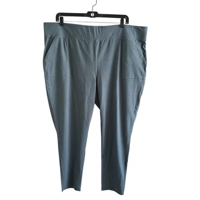 Denim & Co. Legging elástico Active Duo talla 3X bolsillos cintura ancha informal Foto 1 de 4