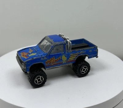 Majorette Toyota Night Hawke 4x4 Pickup Blue Scale 1:56 287 Die Cast Toy Model Foto 1 de 4
