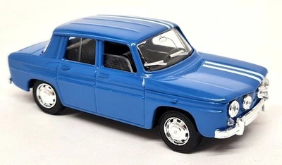 Solido 1/43 - Renault 8 Gordini Blue / White Stripe Diecast Model Car - Image 1 of 3