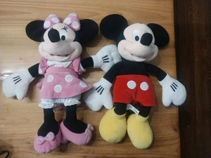 Disney Collection Plush Mickey And Minnie Mouse 18" Plush - Picture 1 of 16