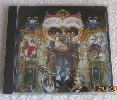 Michael Jackson Collectors Edition First Printing Gold Music CD Dangerous - Photo 1/4