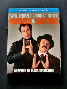Holmes & Watson Will Ferrell, John C Reilly Blu-ray + DVD + Digital NEW & Sealed - Picture 1 of 2