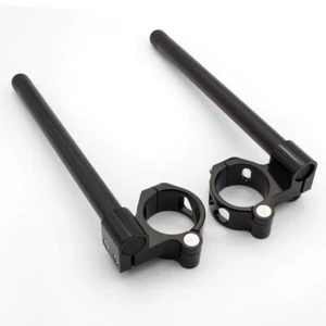 CNC Universal Para 50 Elevación 1 Pulgada Horquilla Abrazadera Montaje Clip-On Manillar Tubobar Hueco - Imagen 1 de 12