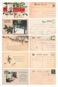 Lote de 20 PCs Navideños Vintage Publicados/Sin Publicar ¡VER IMÁGENES! - Imagen 1 de 8