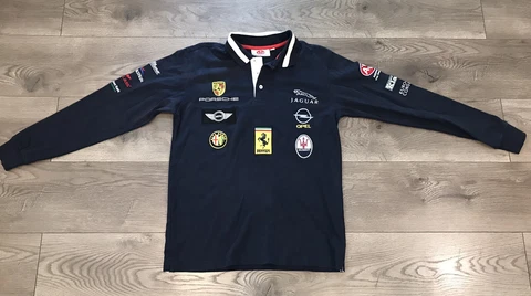 Ferrari AVD Offizieller Renn Pullover Size Small Patches All Over 2008 Cover