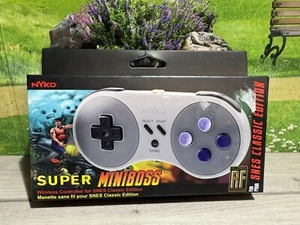 NYKO [ Super Miniboss ] Retro Wireless Controller (SNES Classic Edition) NOS NEW - Picture 1 of 2